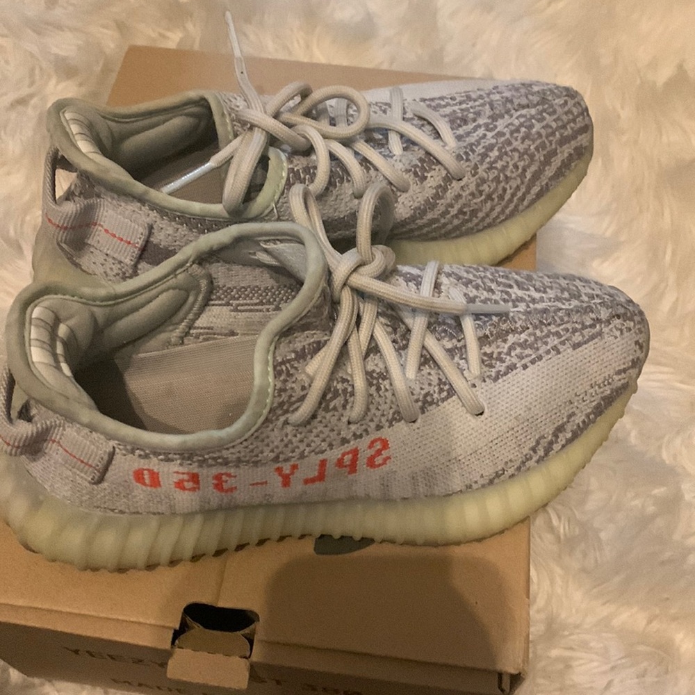 Blue Tint Yeezy 350’s